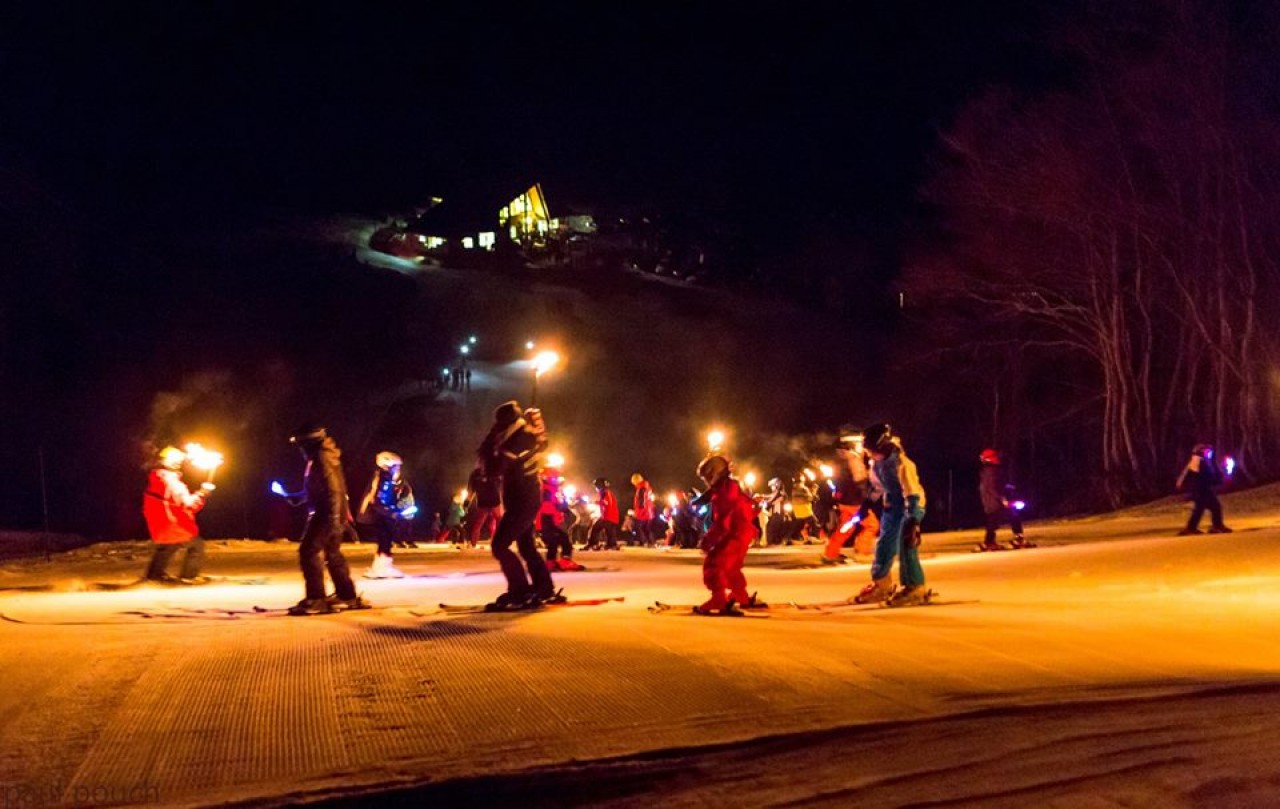 Descente aux flambeaux